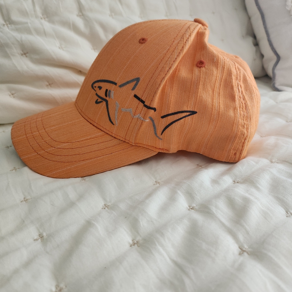 Greg Norman Collection Orange Shark Cap